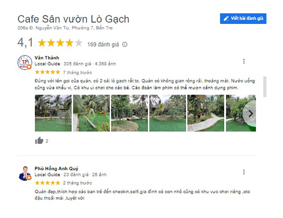 Hầu hết thực khách khi đến Cafe sân vườn lò gạch đều dành lời khen cho không gian rộng rãi, thoáng mát, thiết kế độc đáo với hai lò gạch cực lớn